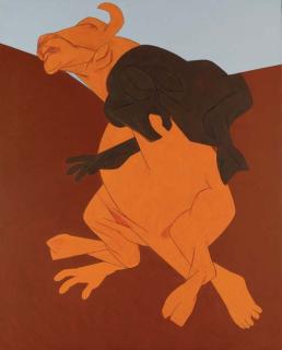 Tyeb Mehta - Mahishasura