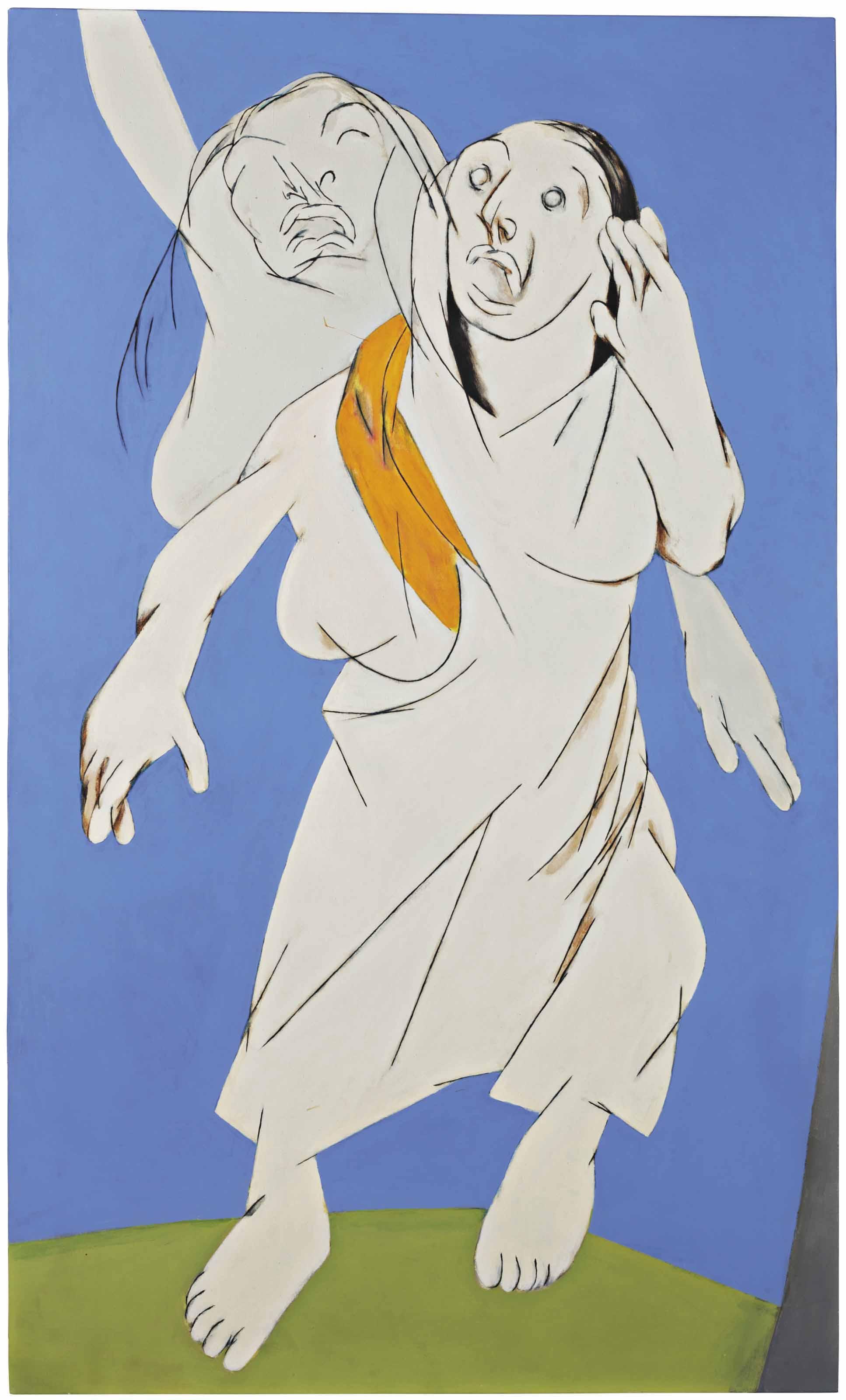 Tyeb Mehta - Two Figures