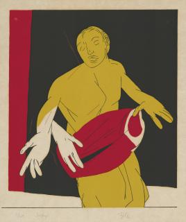 Tyeb Mehta - Untitled (Drummer)