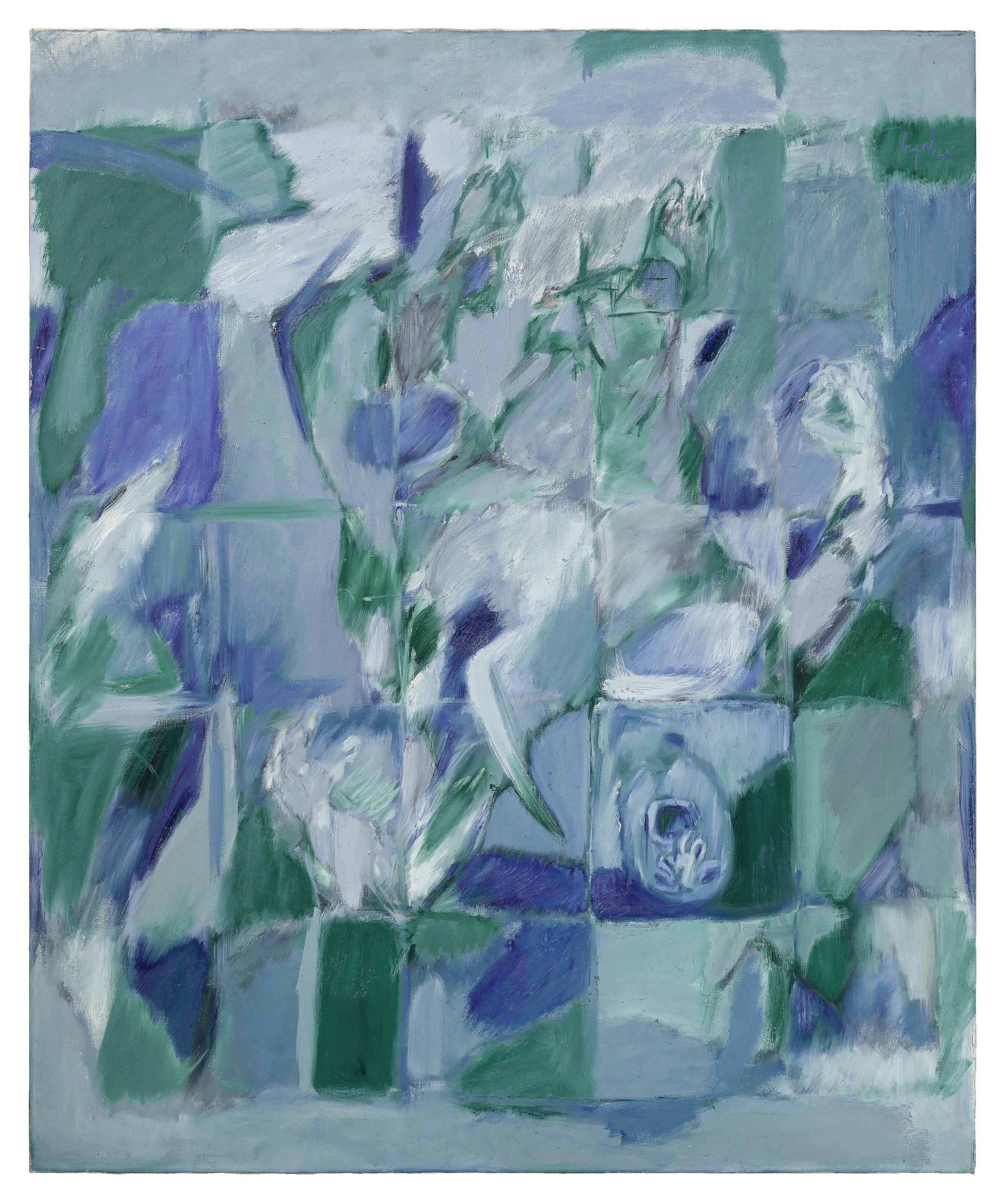 Tyeb Mehta - Untitled (Falling Figure)