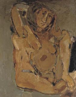 Tyeb Mehta - Untitled (Nude)
