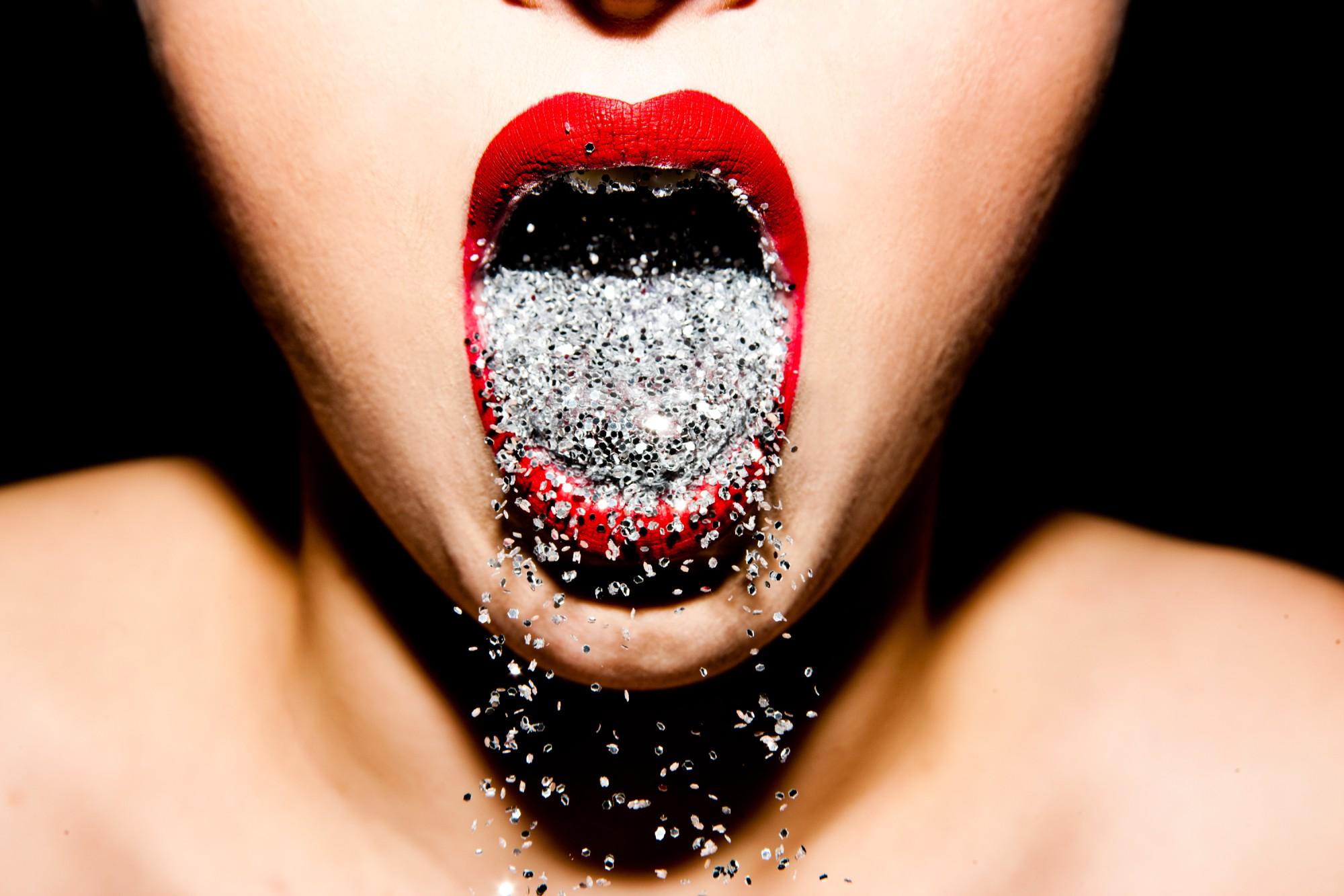 Tyler Shields - \'Glitter Mouth\', 2012