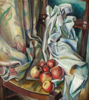 Tyra Lundgren - Still life with apples