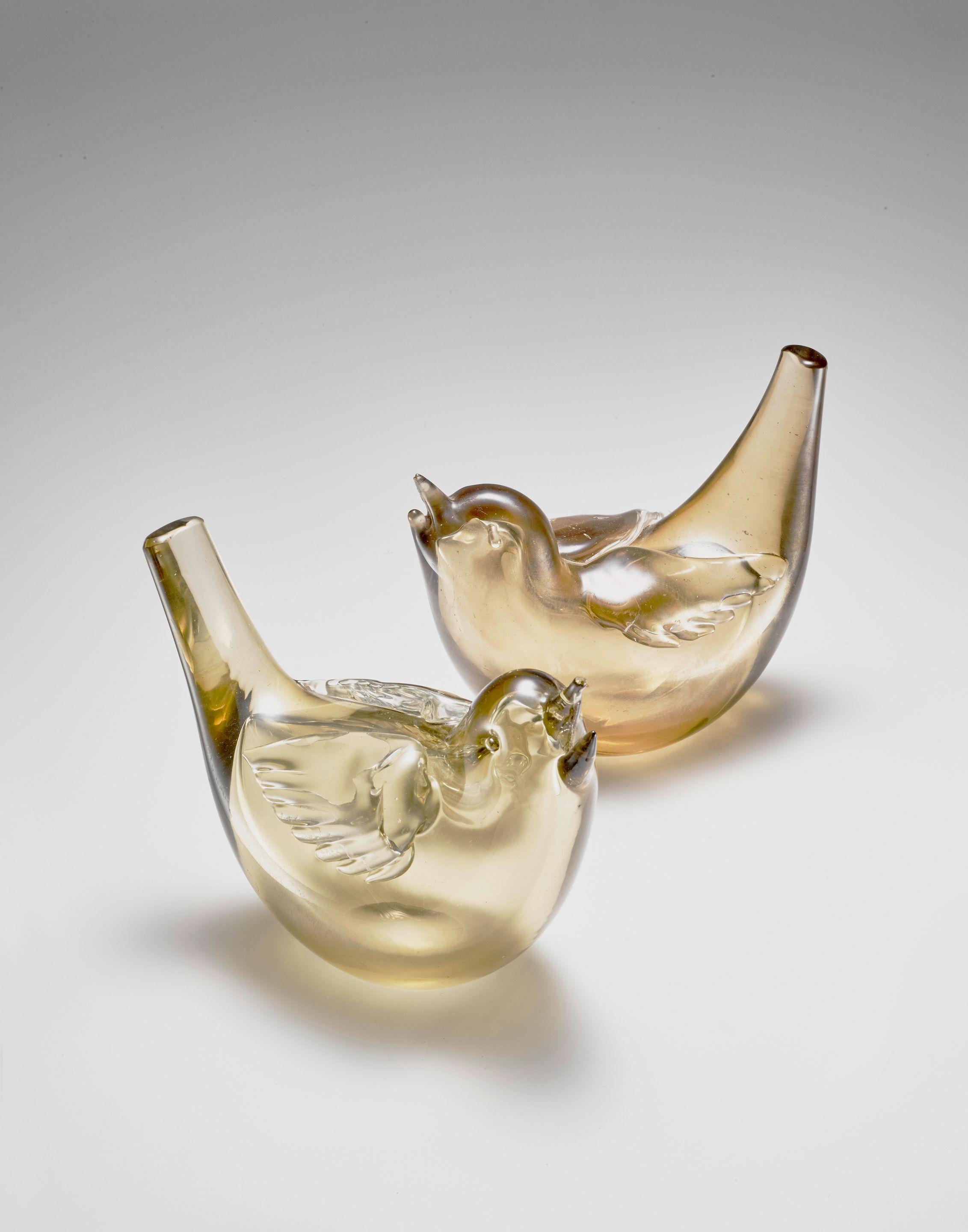 Tyra Lundgren - Two Bird Sculptures