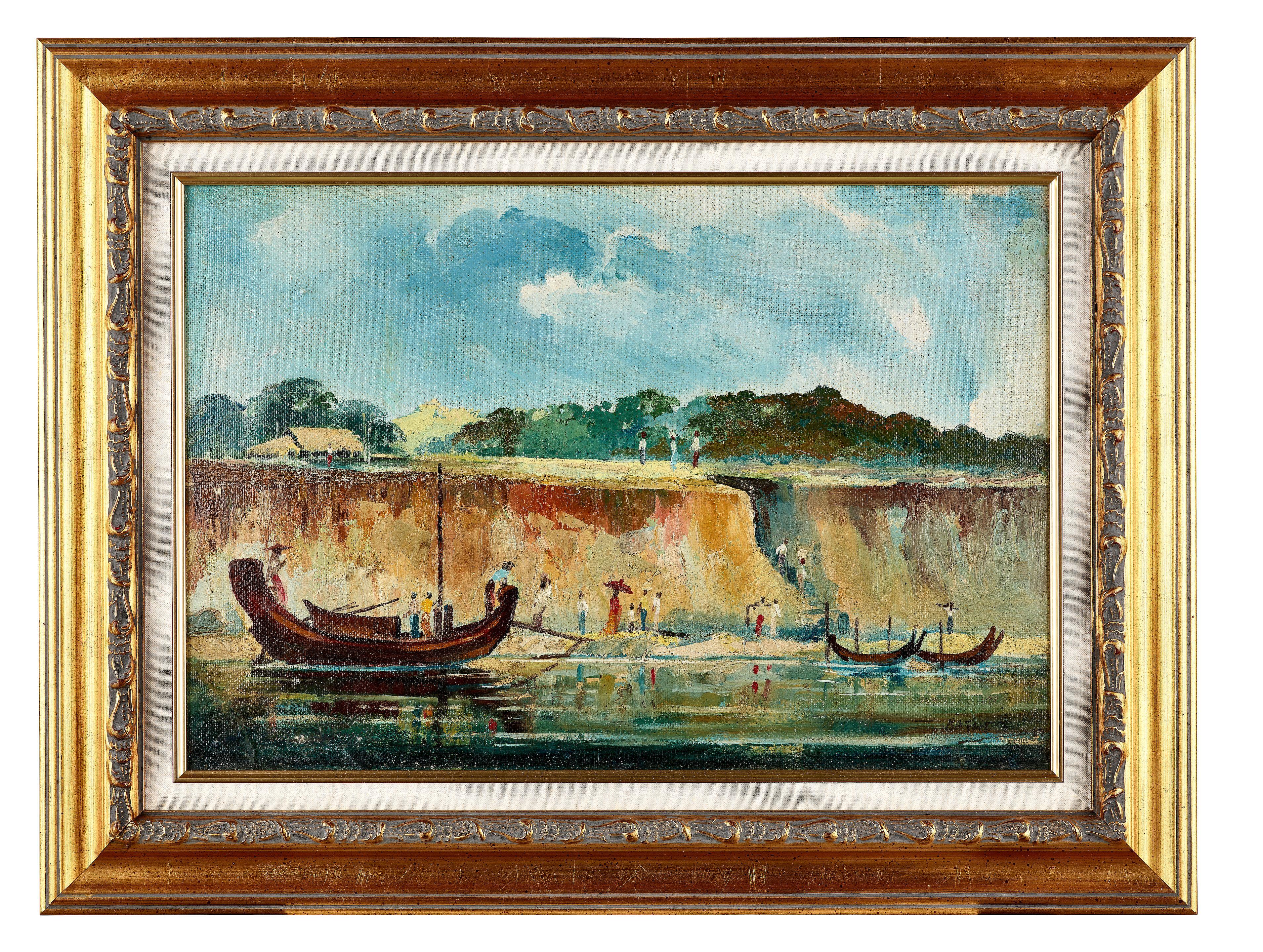 U Ba Thet - At the Jetty