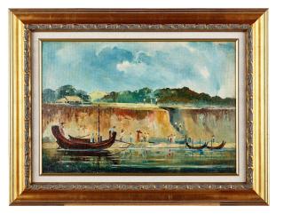 U Ba Thet - At the Jetty