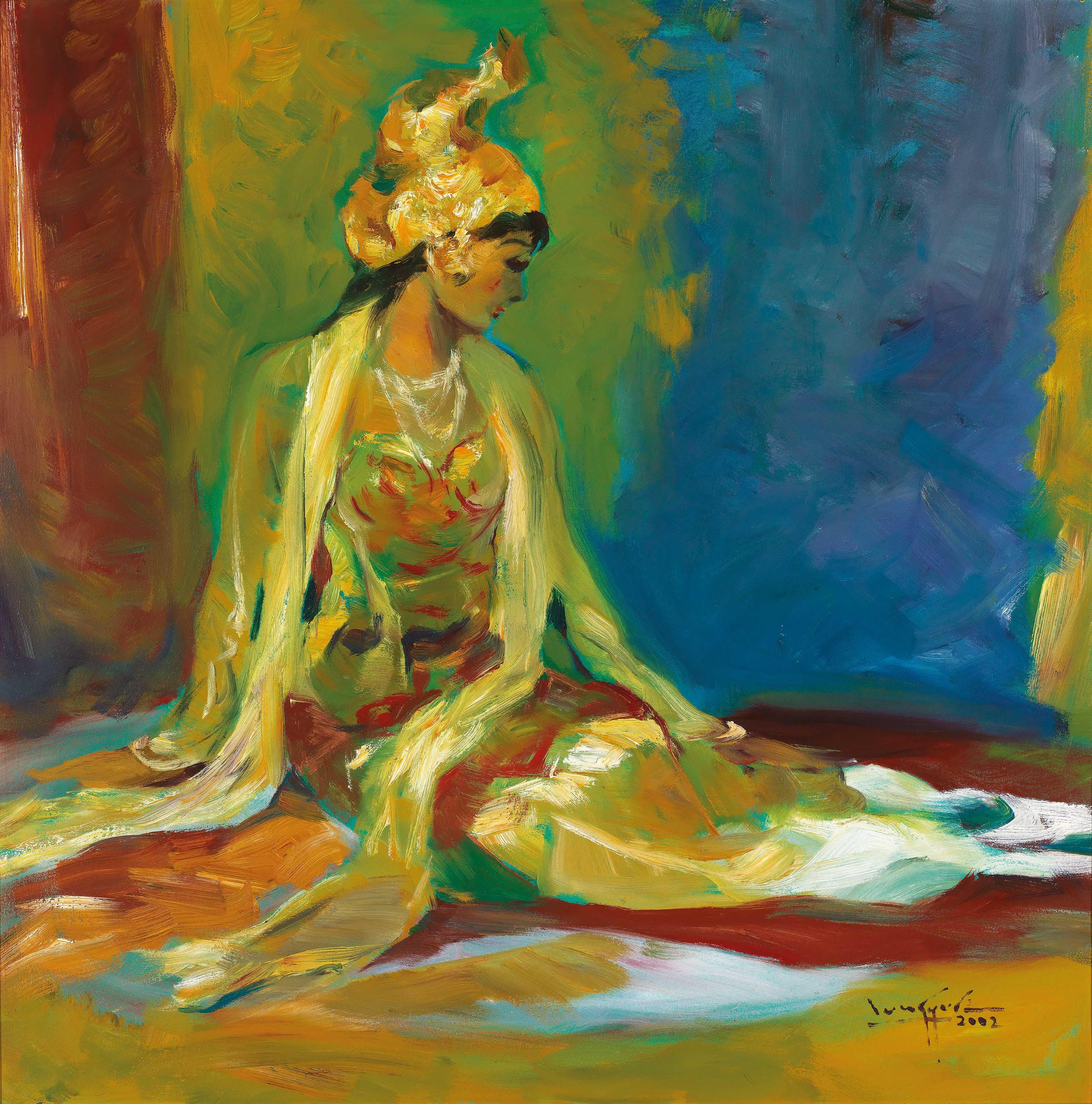 U Lun Gywe - A Resting Beauty