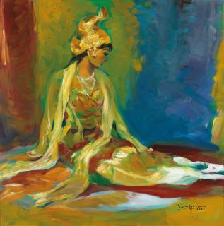 U Lun Gywe - A Resting Beauty