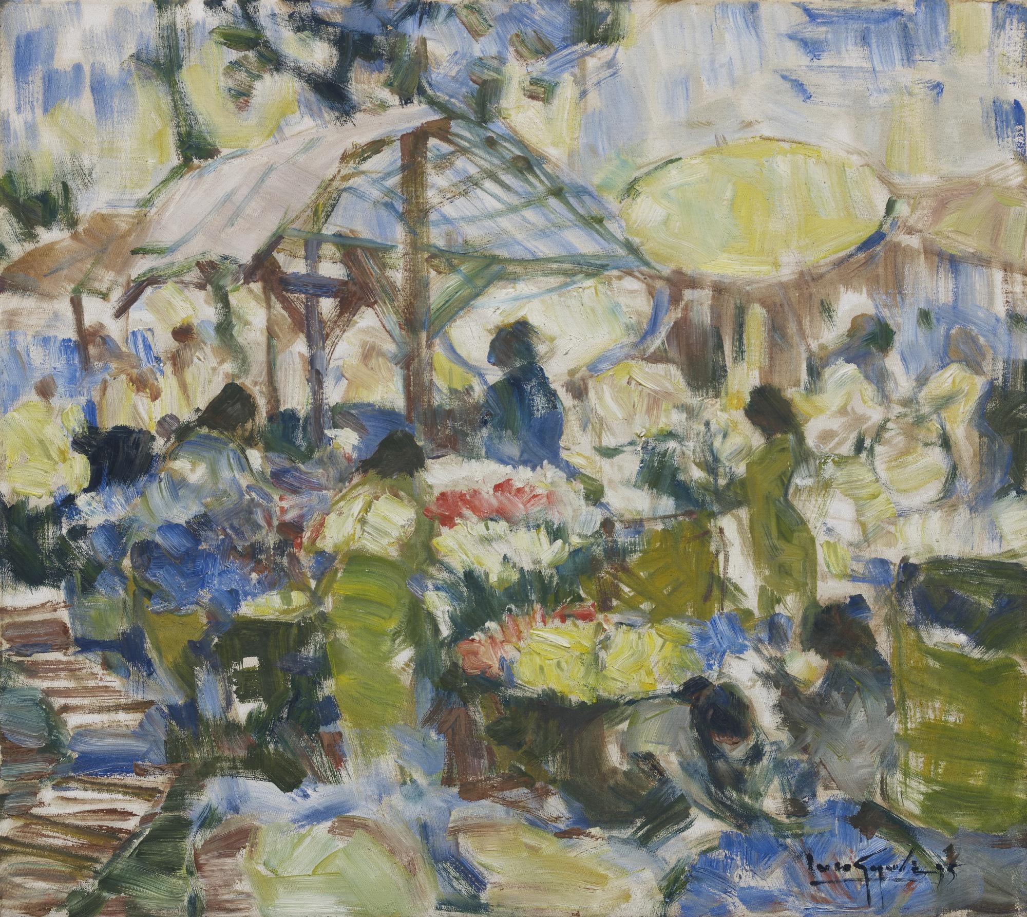 U Lun Gywe - Flower Market