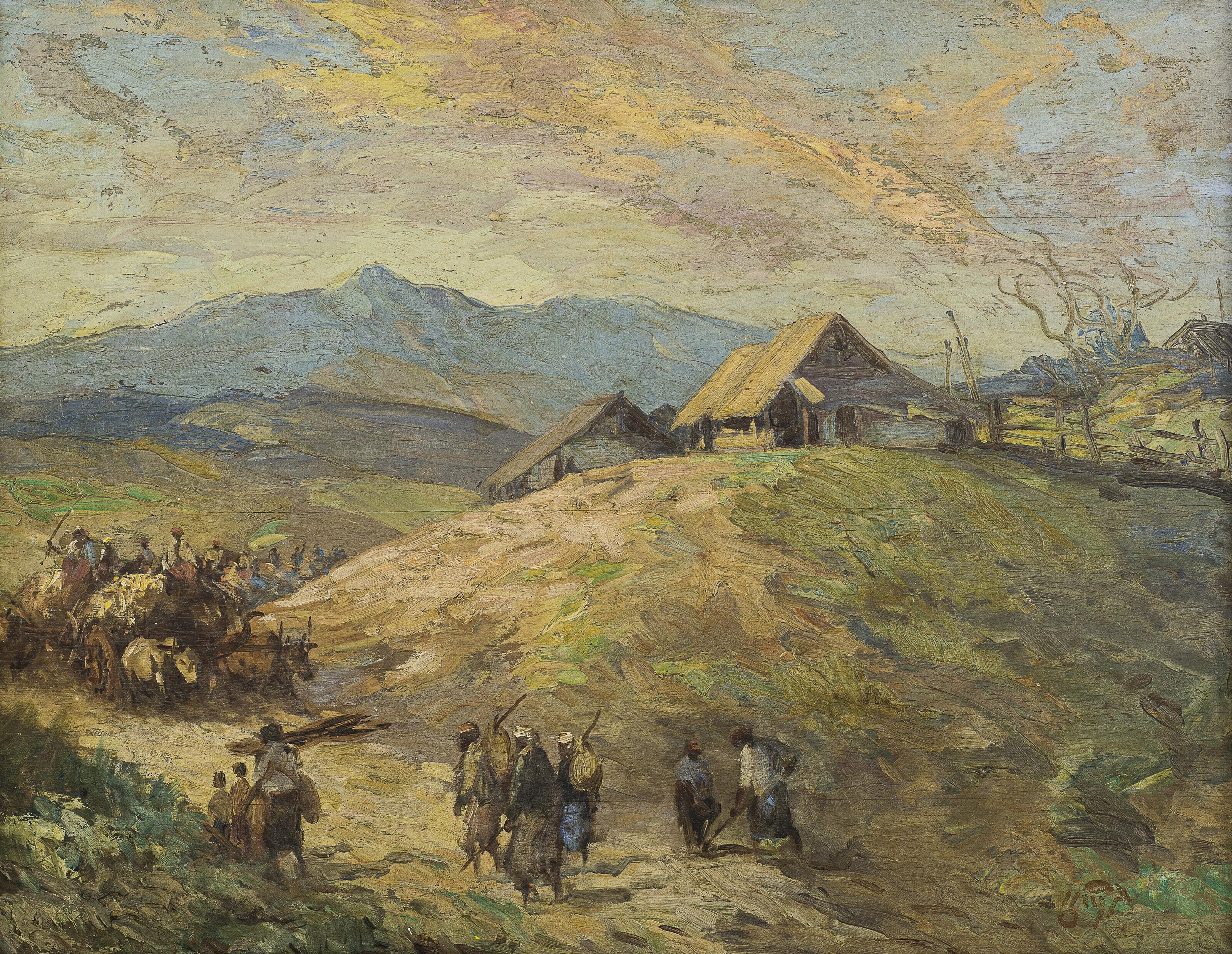 U Ngwe Gaing - Into the Village