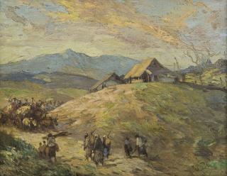 U Ngwe Gaing - Into the Village