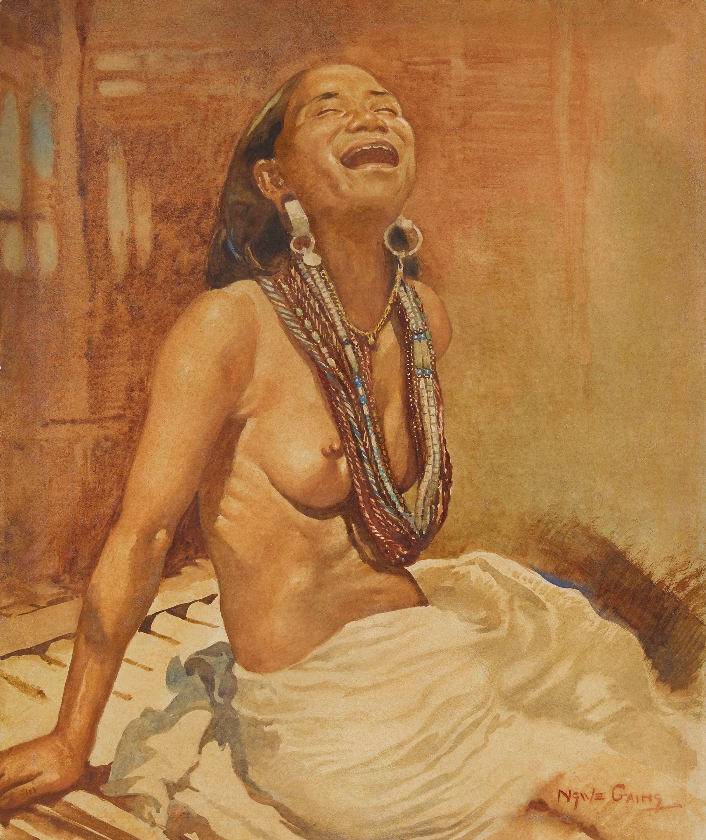 U Ngwe Gaing - Naga Woman