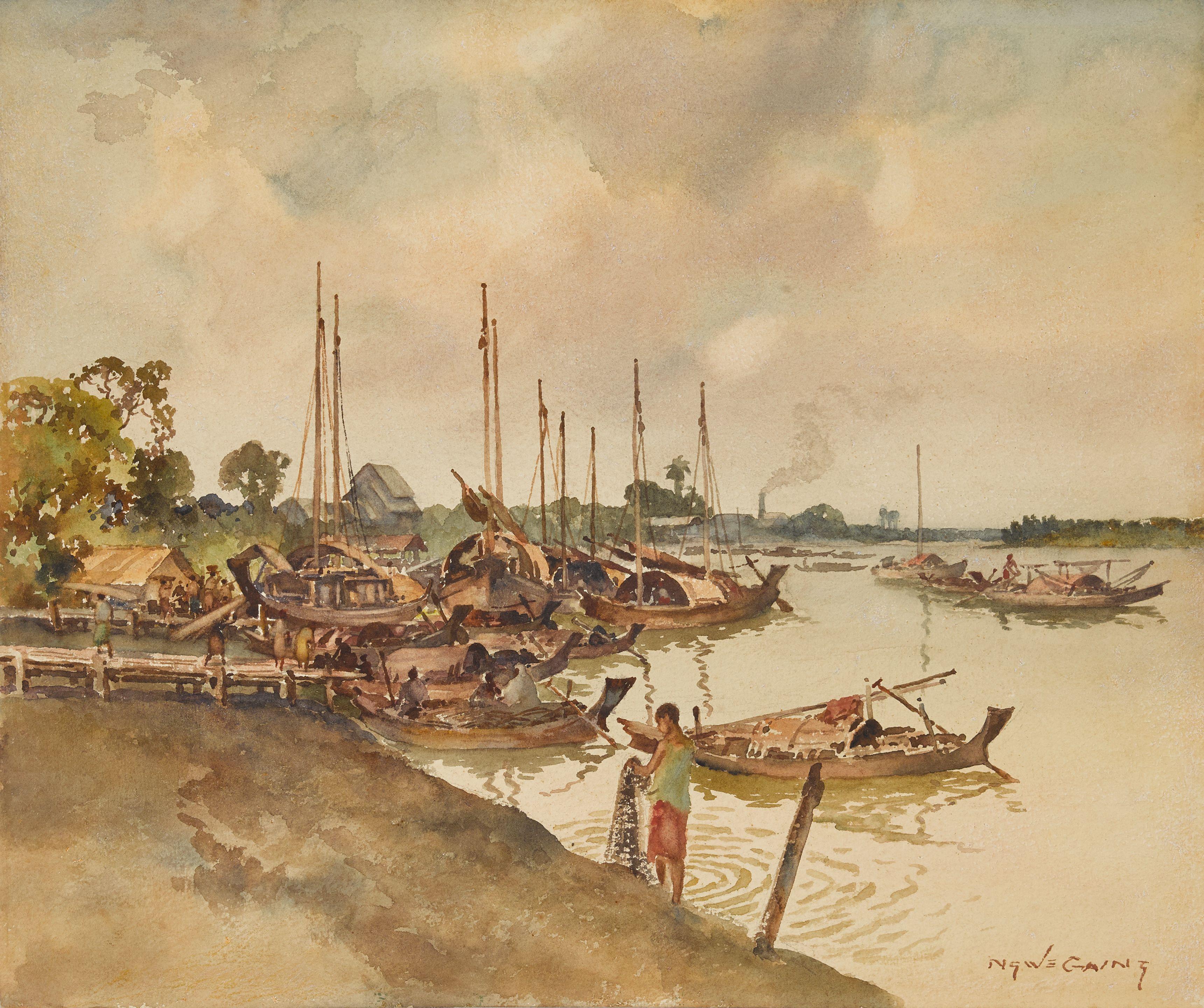 U Ngwe Gaing - Trading Among Jungle People