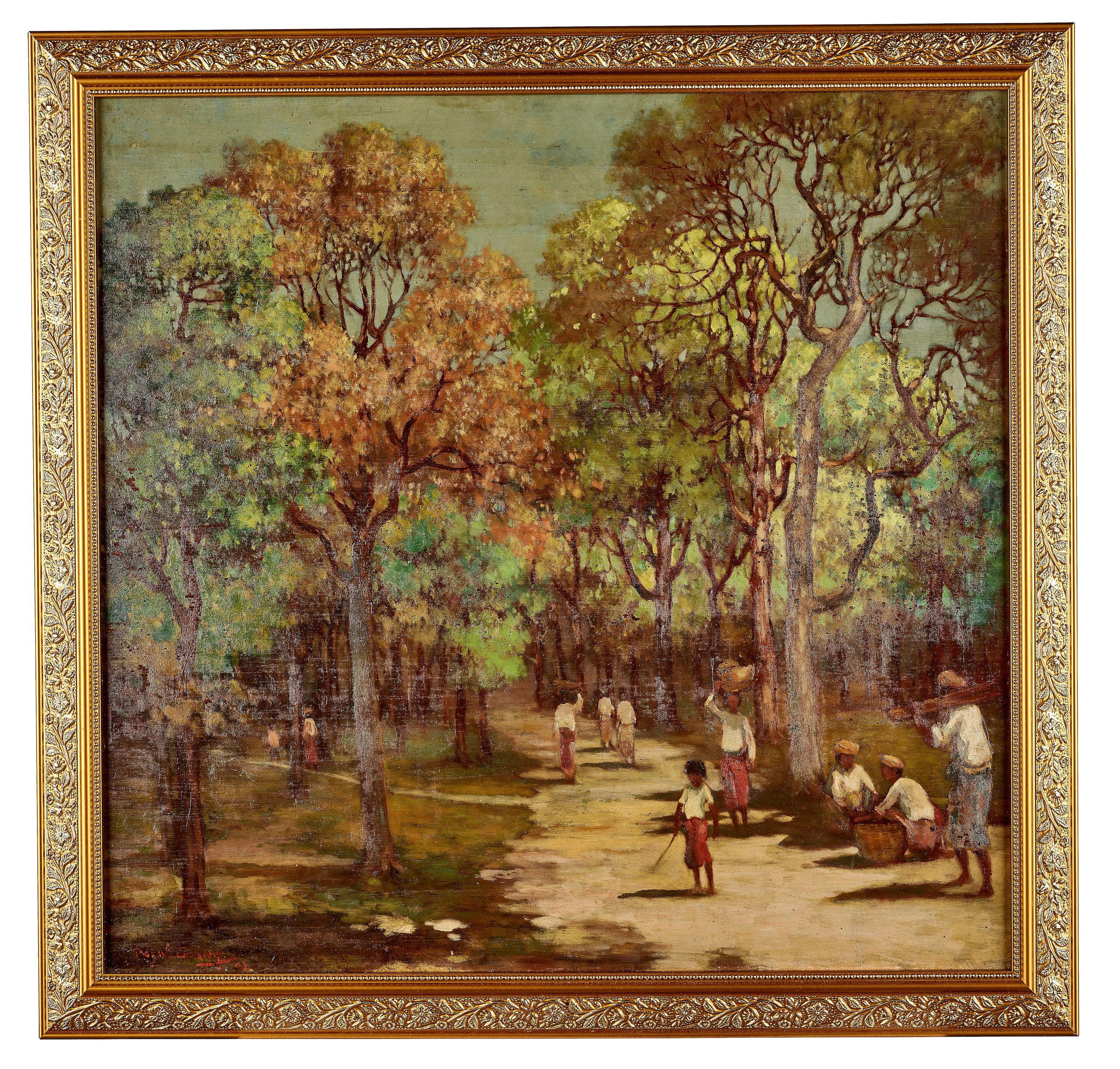 U Ngwe Gaing - Untitled