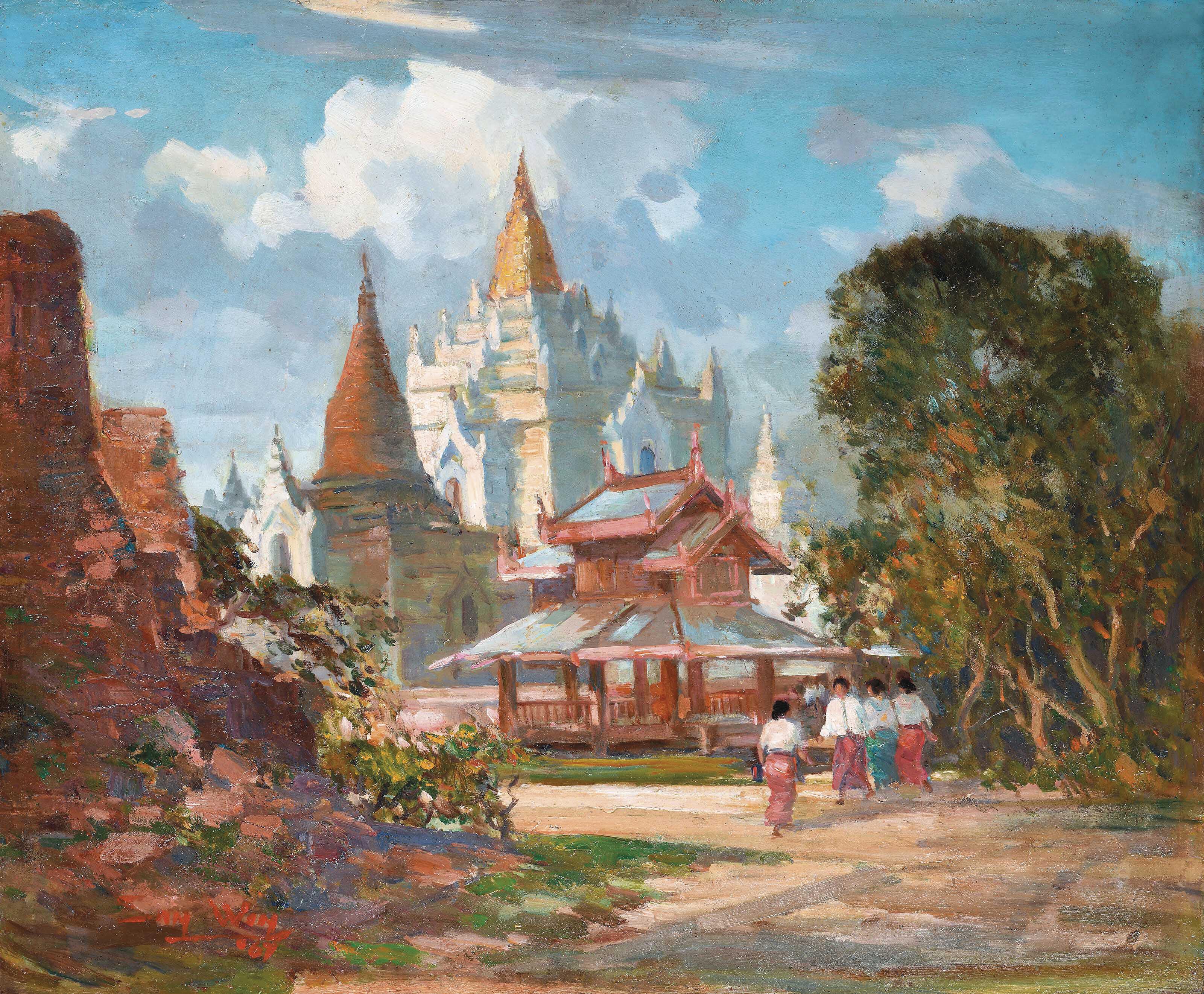 U San Win - Ananda Pagoda Bagan