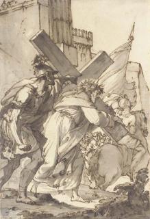 Ubaldo Gandolfi - Christ on the Way to Calvary