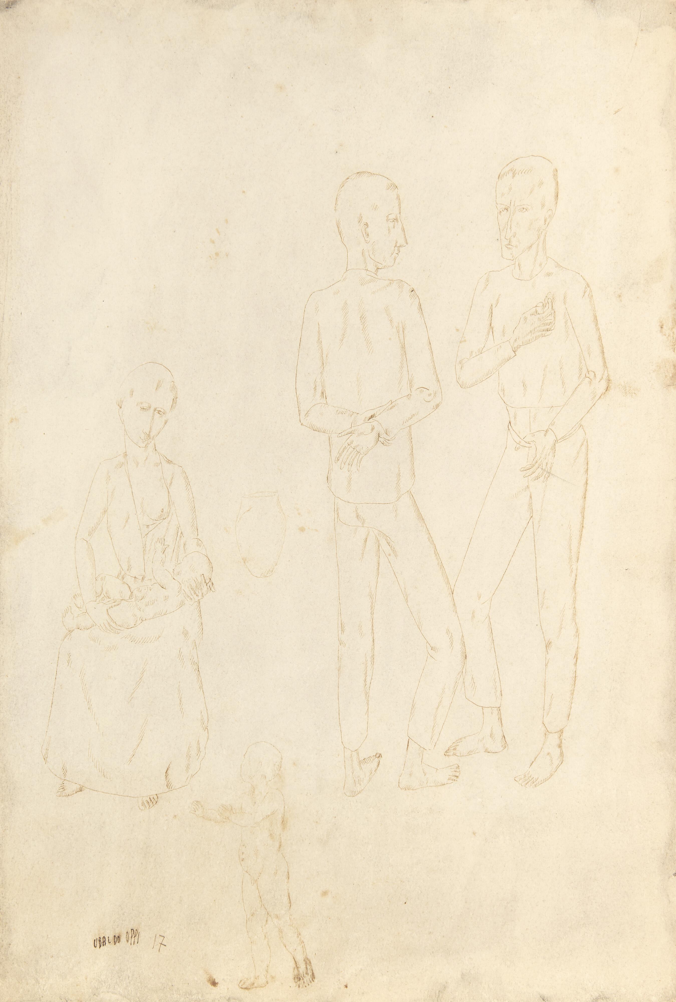 Ubaldo Oppi - La disputa