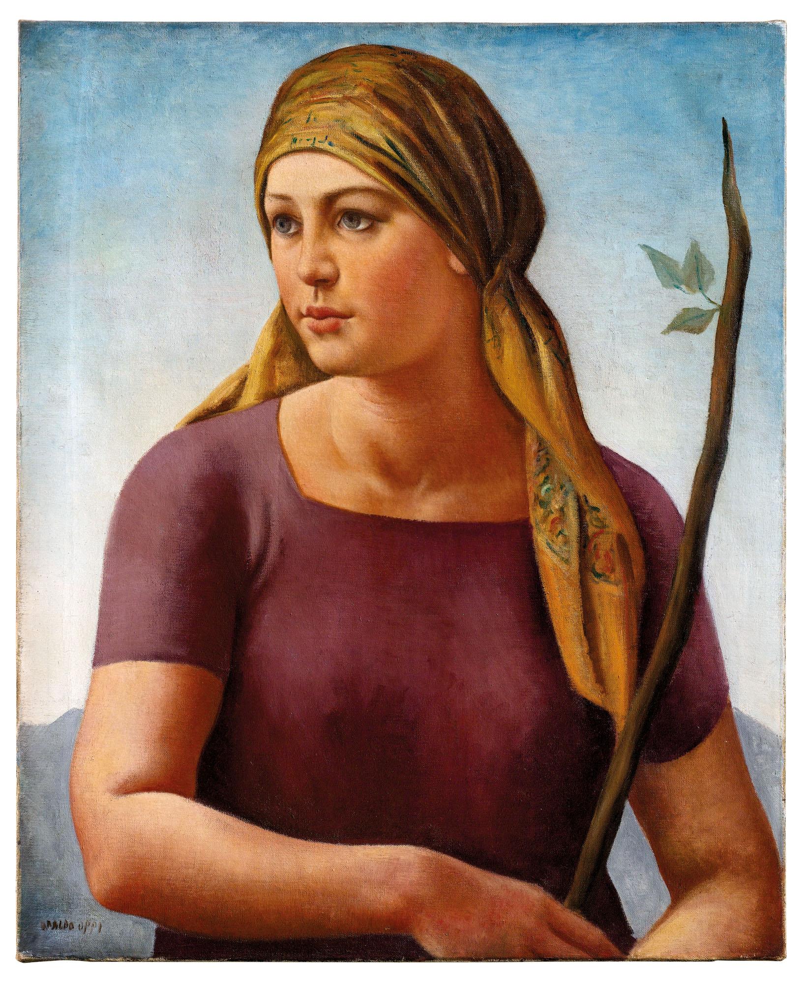 Ubaldo Oppi - La pastorella