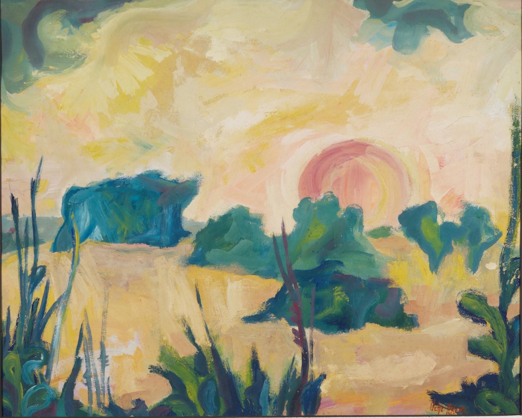 Uche Okeke - Savannah Sunset