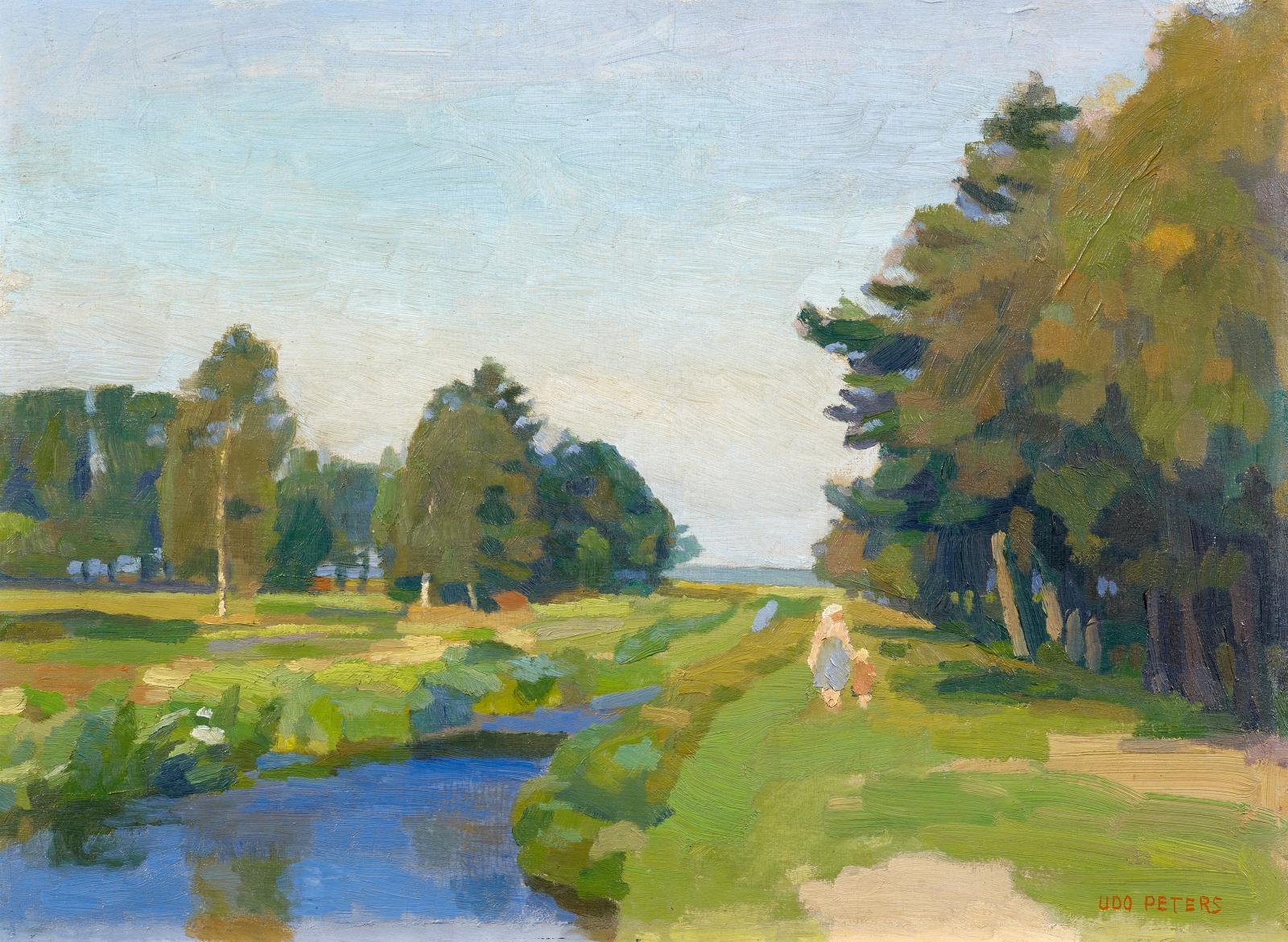 Udo Peters - Spaziergang am Moorgraben