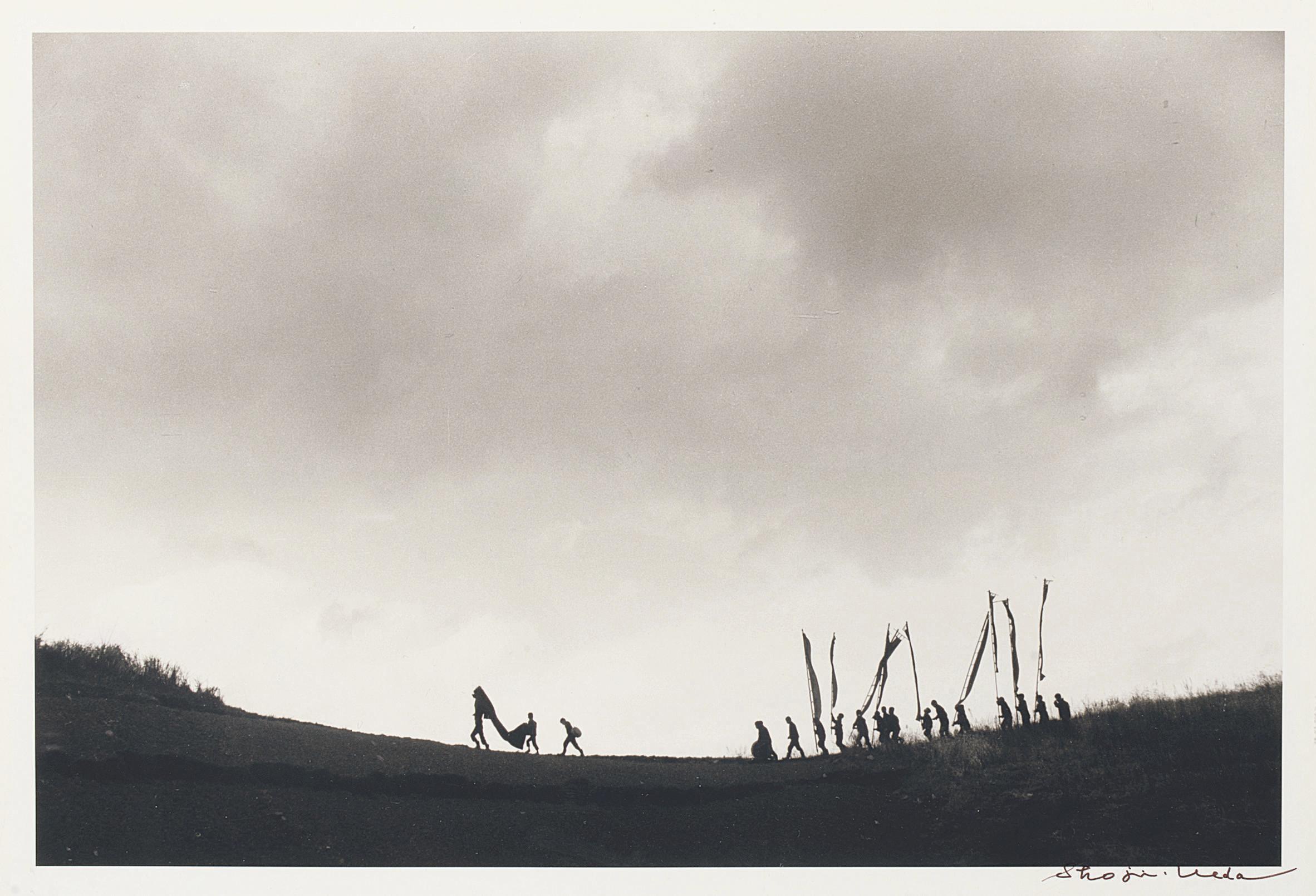 Ueda Shoji - Mountain Carnival, Winter from \'Warabegoyomi\' [Children the Year Around], 1955-65