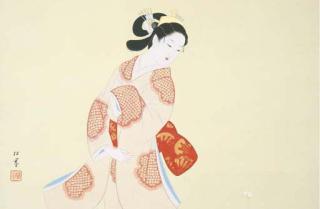 Uemura Shoen - Harukaze (Spring wind)