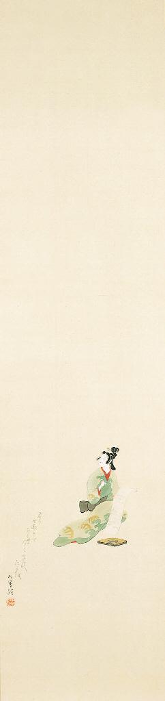 Uemura Shoen - Meigi Takao (The famous courtesan Takao)