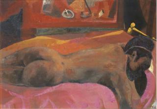 Ugo Attardi - Nudo di donna