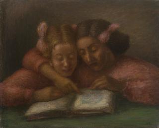 Ugo Bernasconi - Fanciulle che leggono