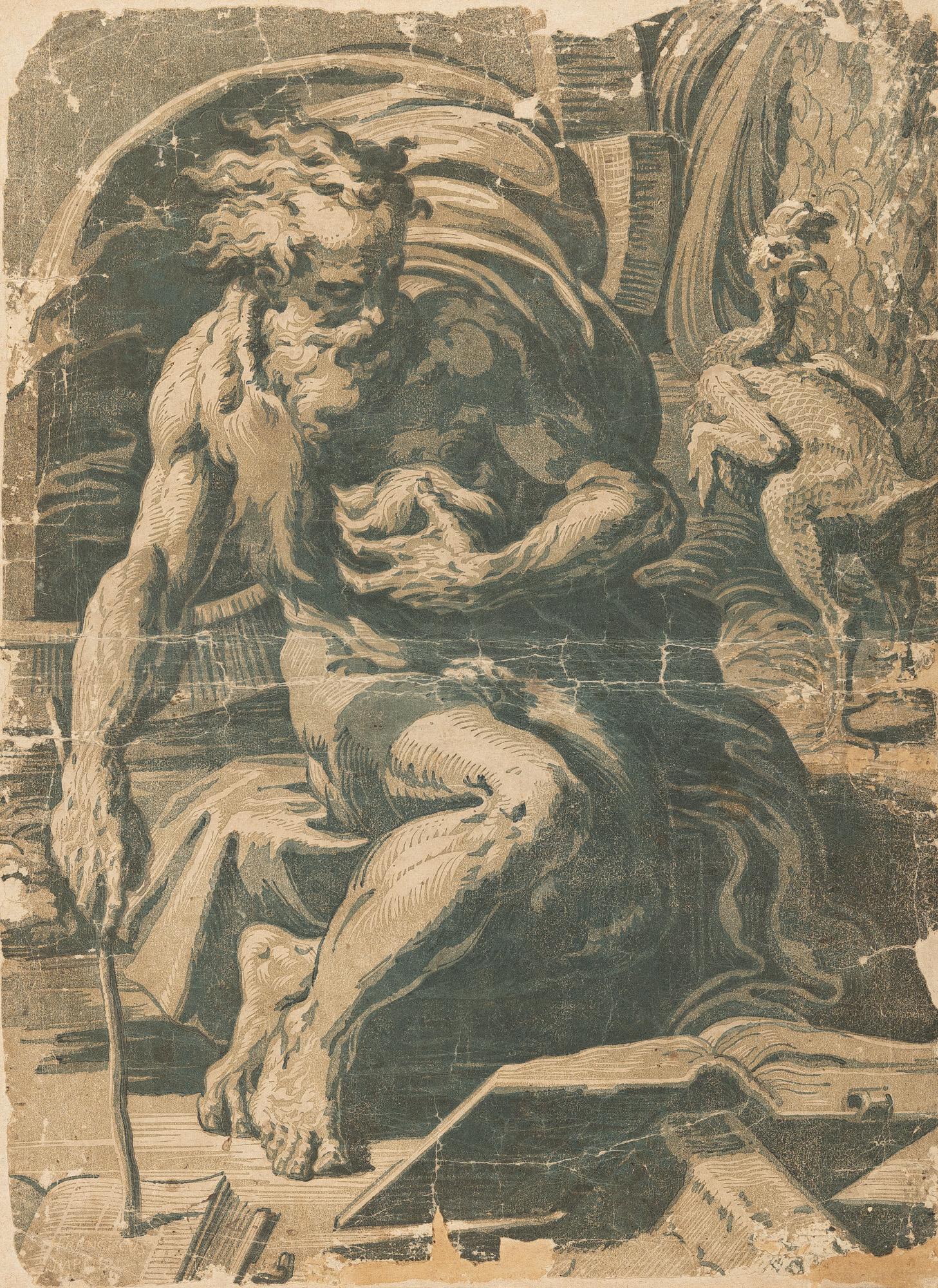 Ugo da Carpi - Diogenes