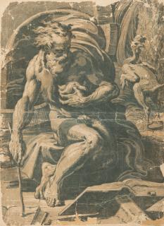 Ugo da Carpi - Diogenes