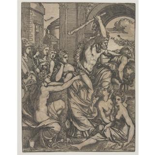 Ugo da Carpi - Envy Chased From The Temple Of The Muses (Tib Vol 48, 12-Ii)