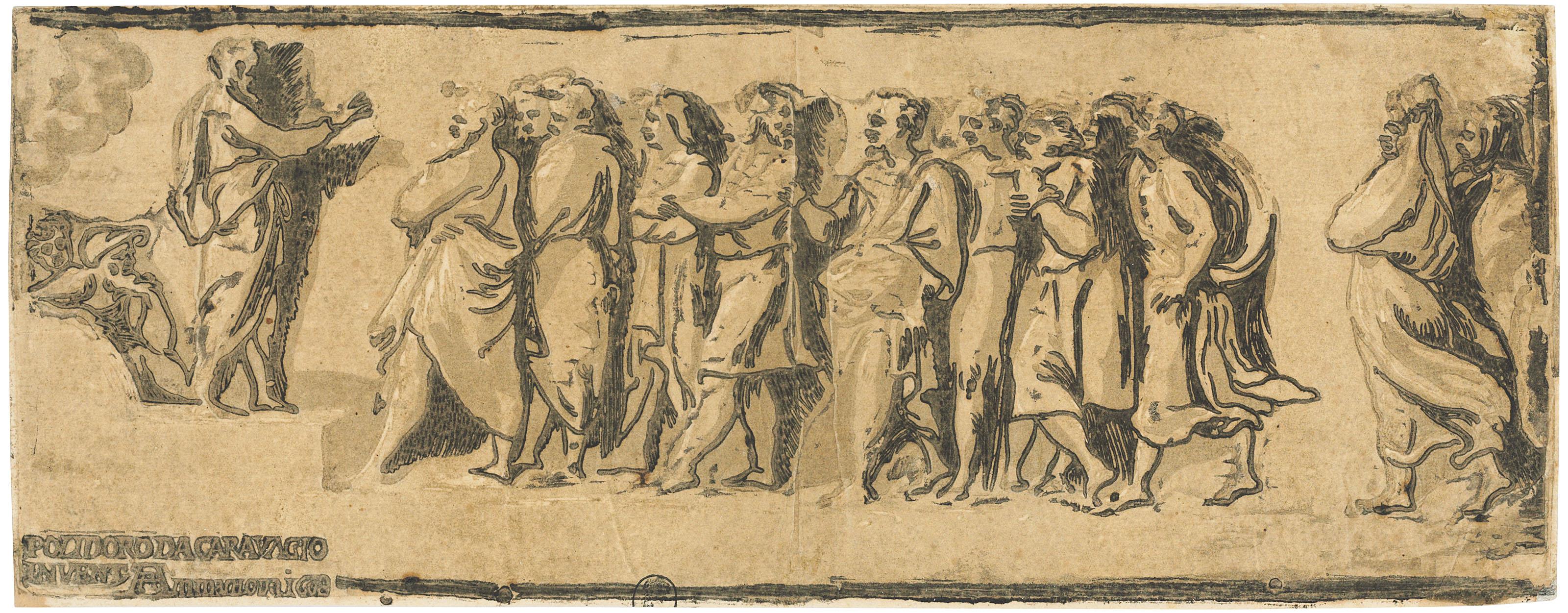 Ugo Da Carpi - Saint Peter preaching the Gospel