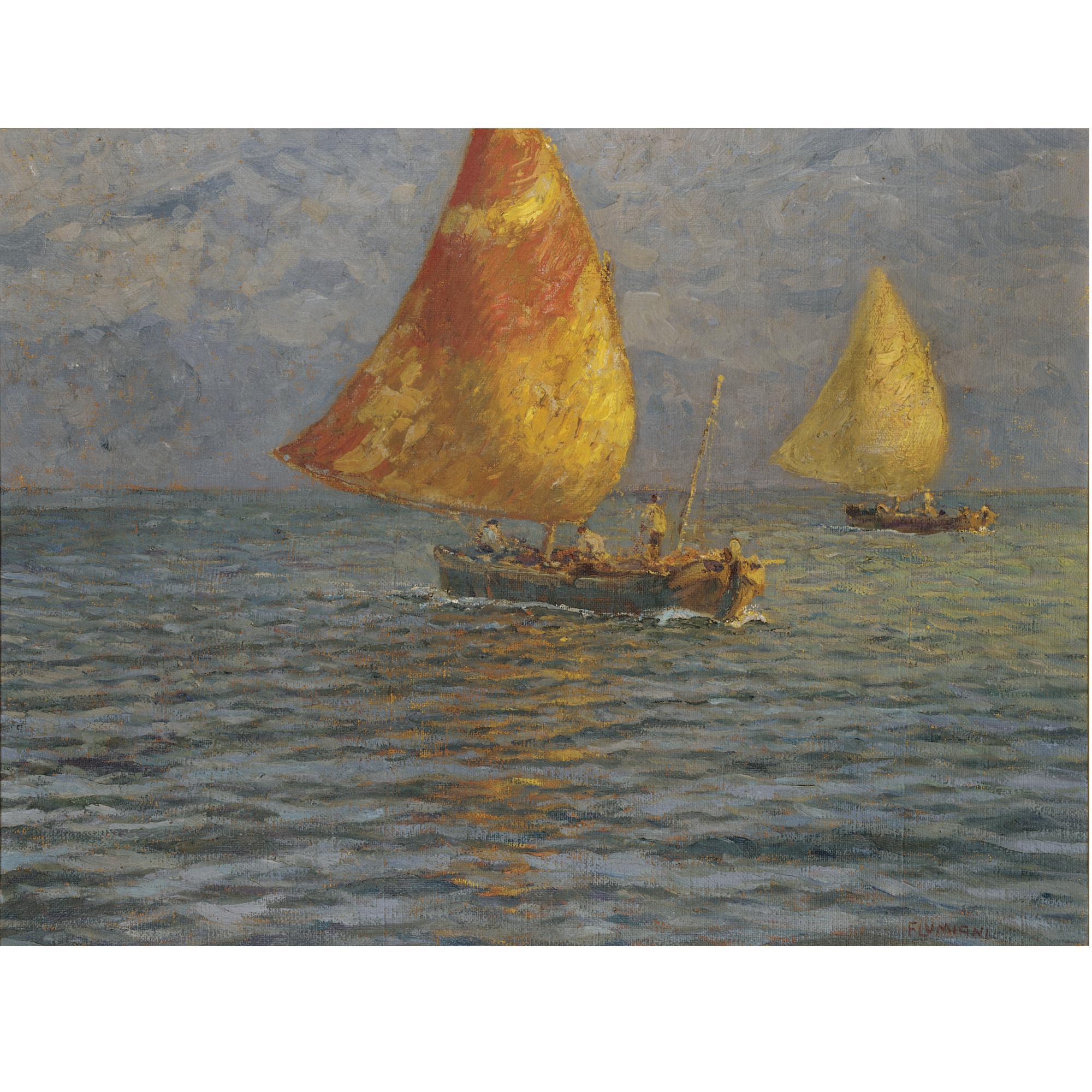 Ugo Flumiani - A Day\'S Sailing