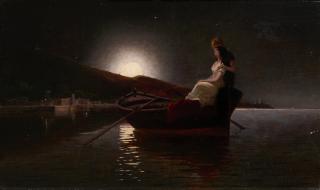 Ugo Manaresi - Amanti al chiaro di luna