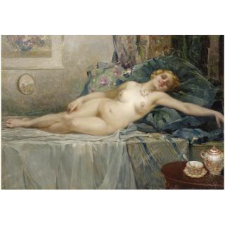 Ugo Mazzolari - Italian Reclining Nude