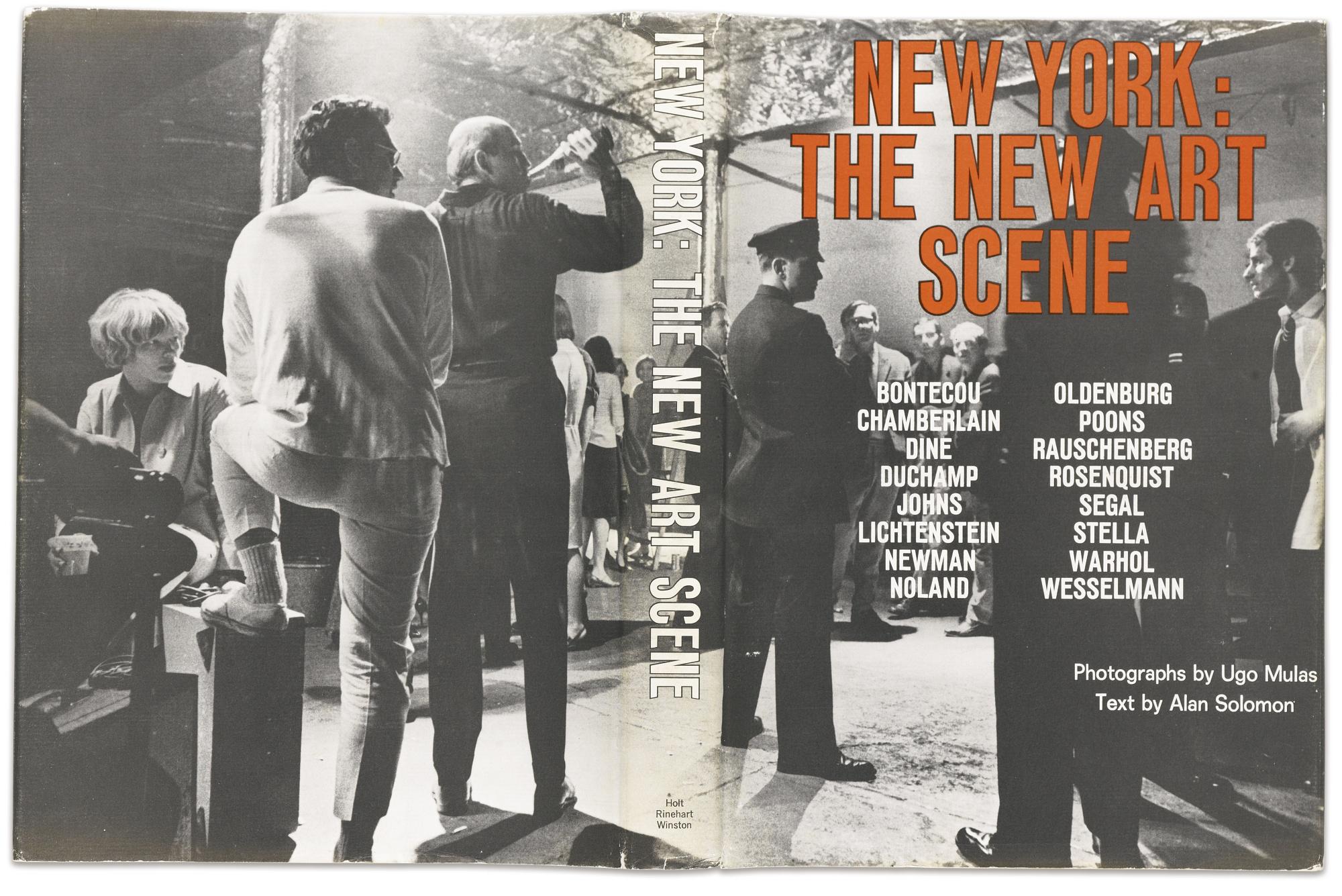 Ugo Mulas - New York: The New York Art Scene. [New York]: Holt, Rinehart, Winston, 1967. 