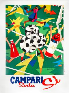 Ugo Nespolo - Campari Soda Si