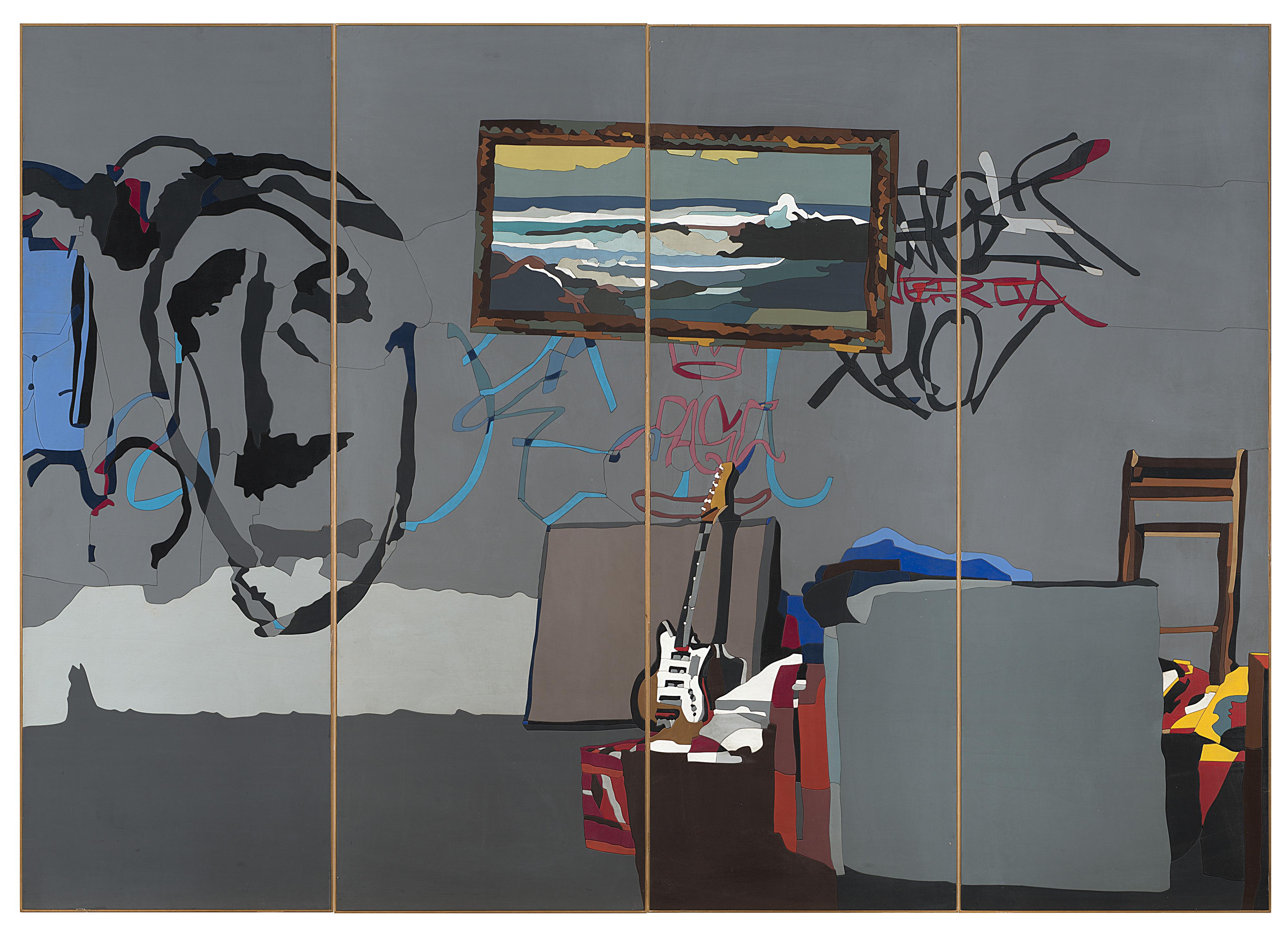 Ugo Nespolo - Flea Market