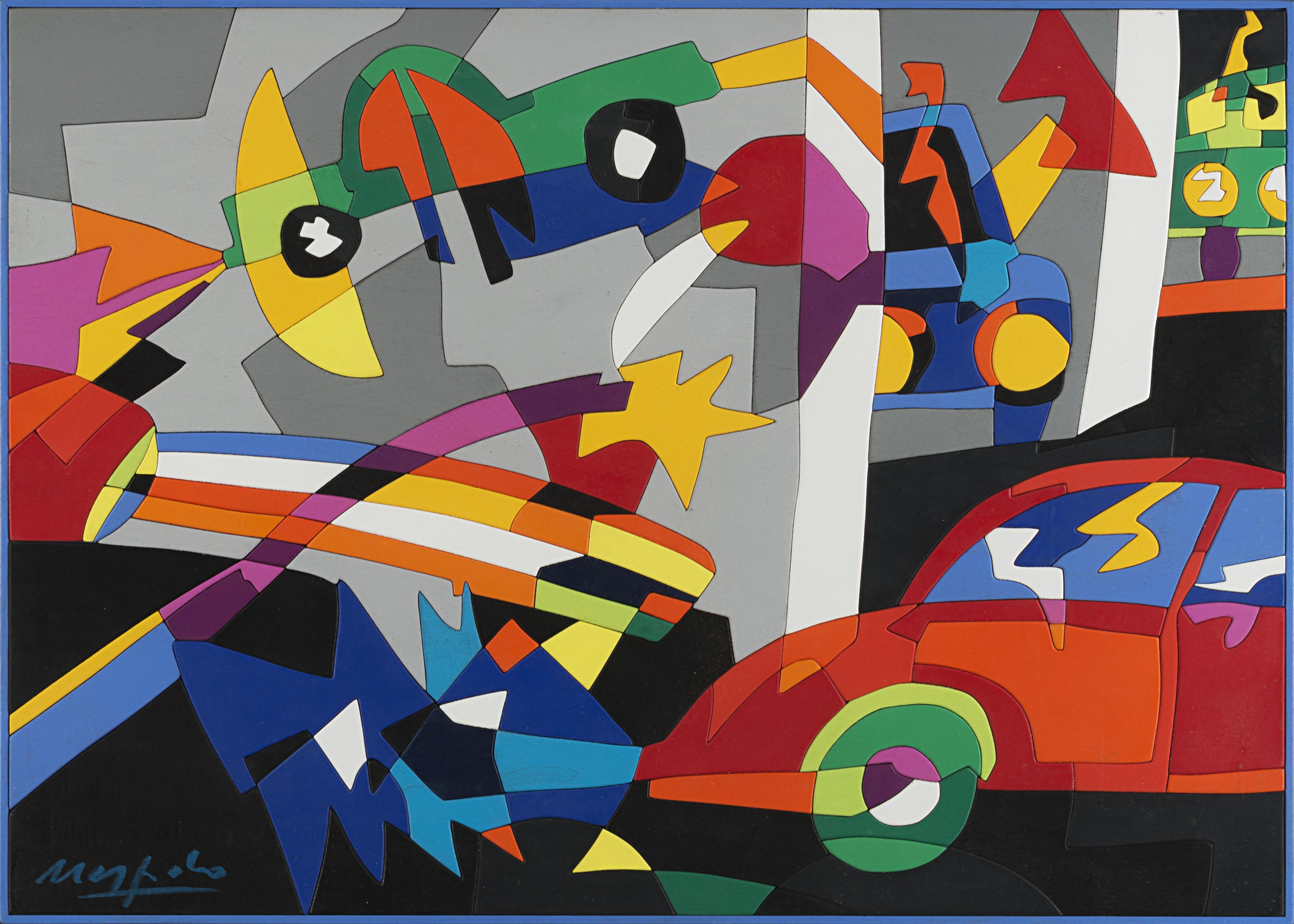 Ugo Nespolo - Guizzi al museo