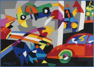 Ugo Nespolo - Guizzi al museo