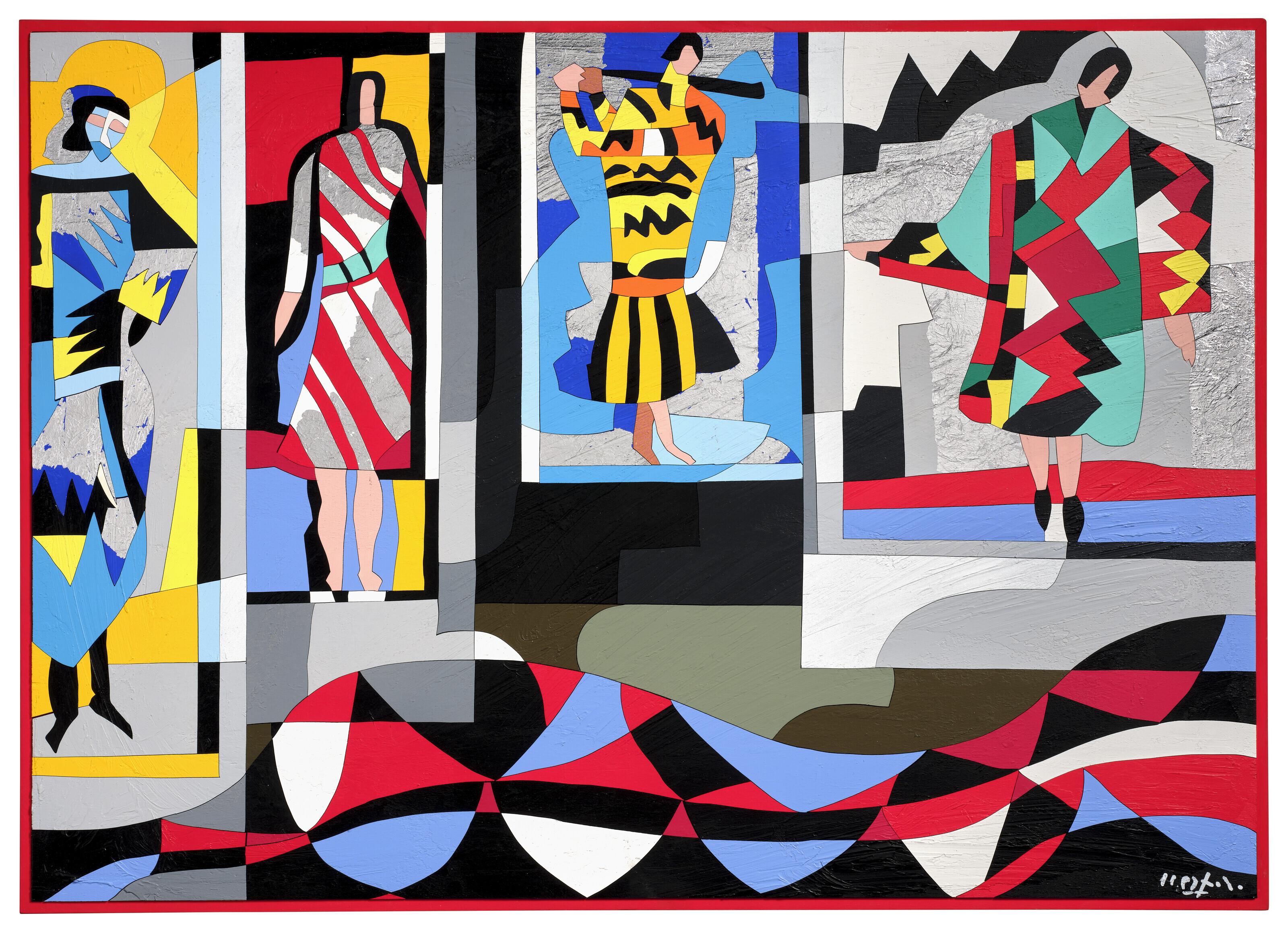 Ugo Nespolo - La moda in vetrina