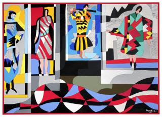 Ugo Nespolo - La moda in vetrina