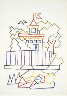 Ugo Nespolo - Senza titolo