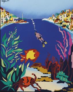 Ugo Nespolo - Ventanilla