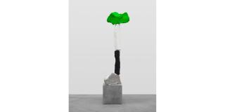 Ugo Rondinone - Silver Black White Green Mountain