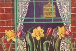 Ula Paine - The parrot at the window