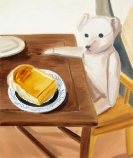 Ulala Imai - A Bear Is Kept Waiting For Toast(Painted In 2014)