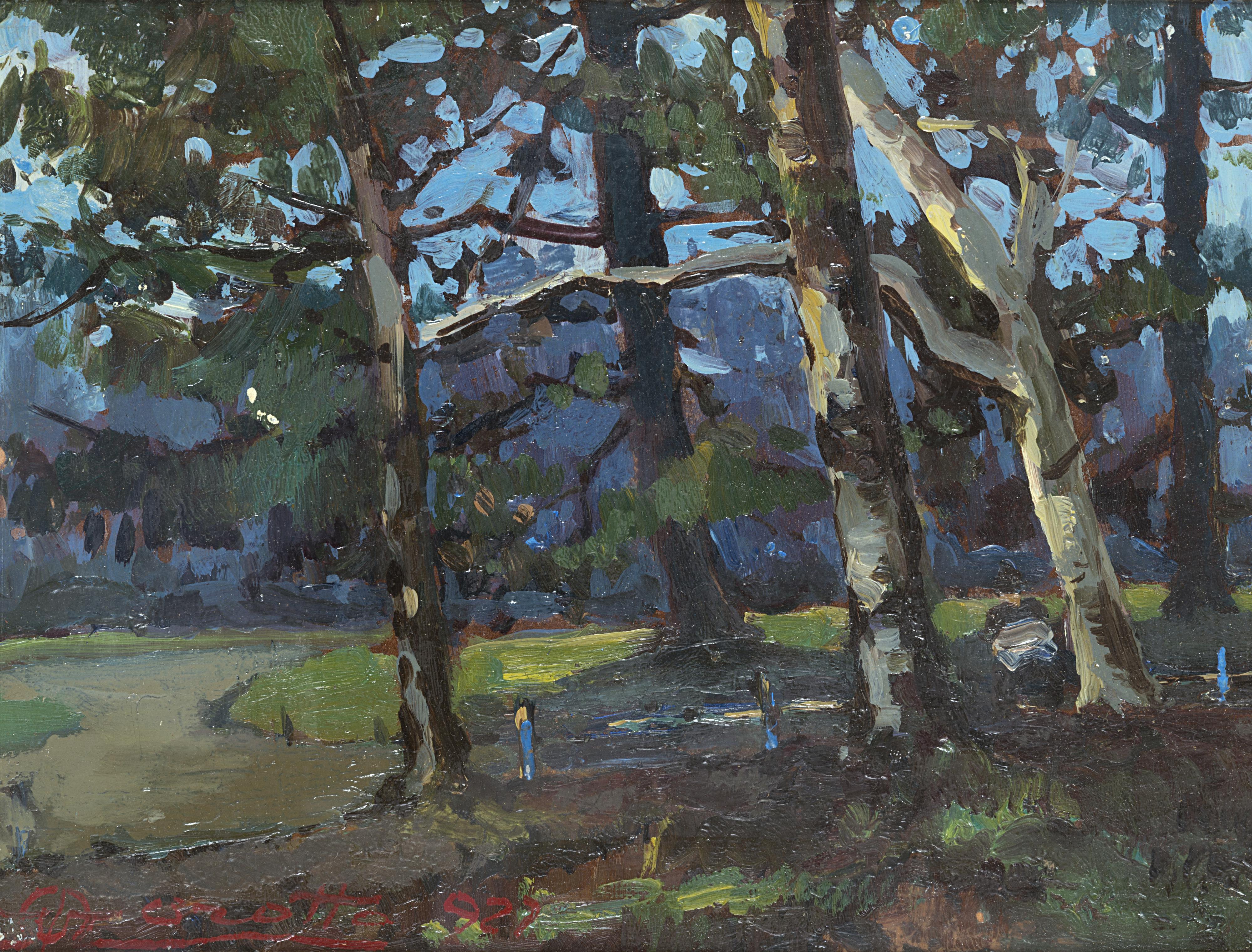 Ulderico Marotto - Milano. Nel parco