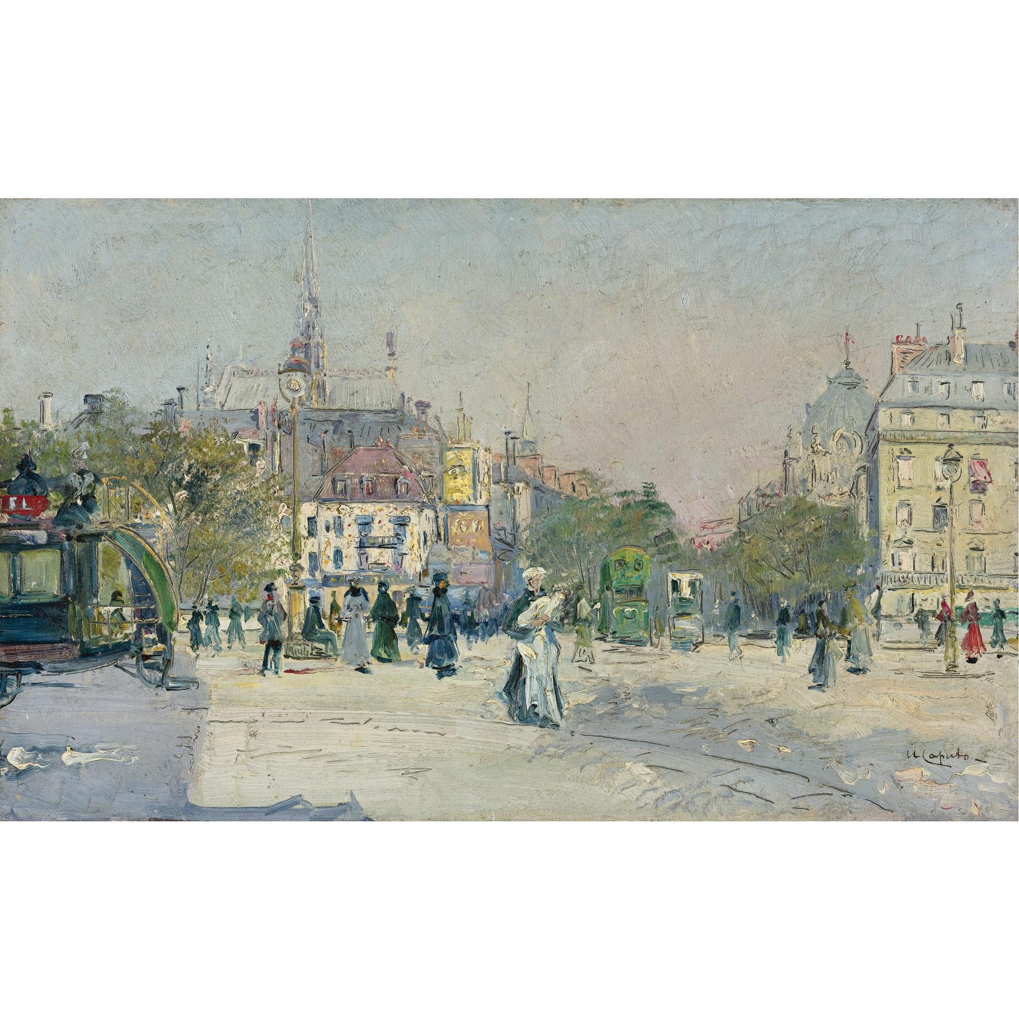 Ulisse Caputo - Italian A Busy Street